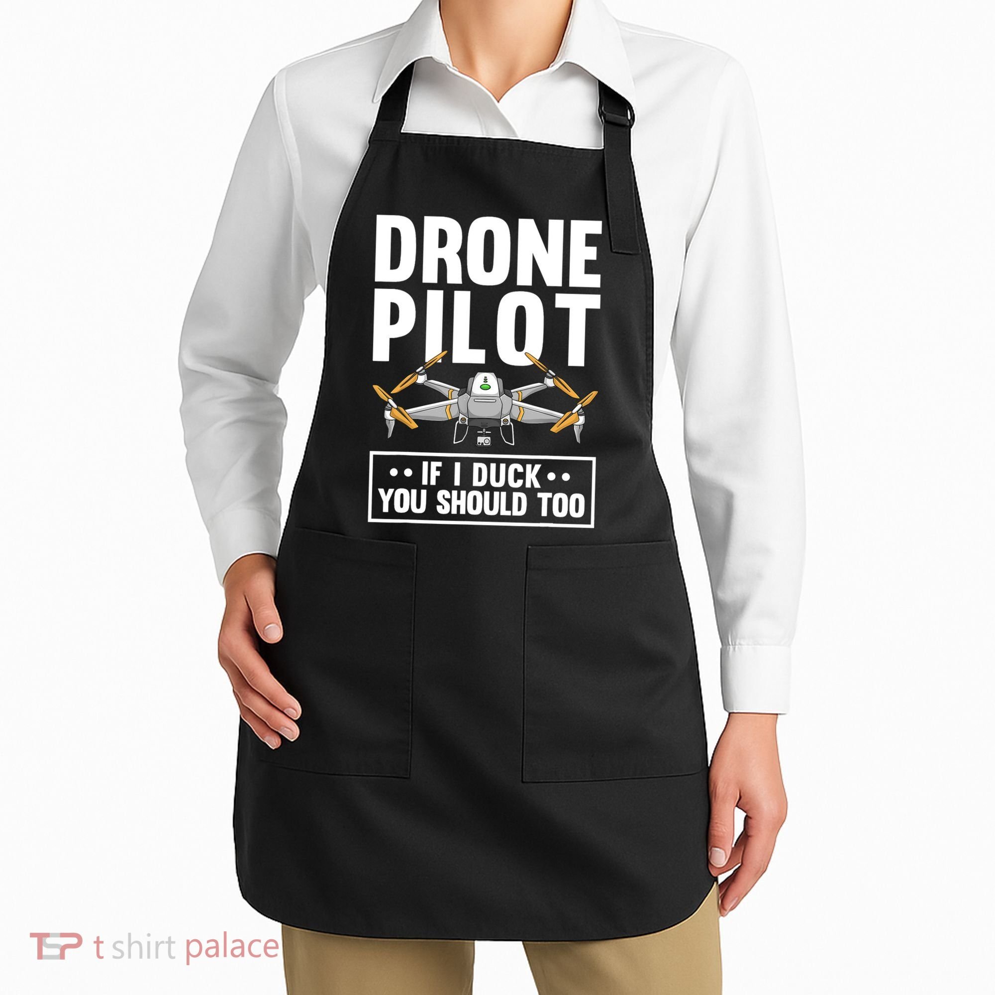 Funny Drone Pilot For RC Racing Pilots Flying FPV Apron