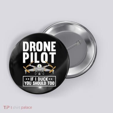 Funny Drone Pilot For RC Racing Pilots Flying FPV Button