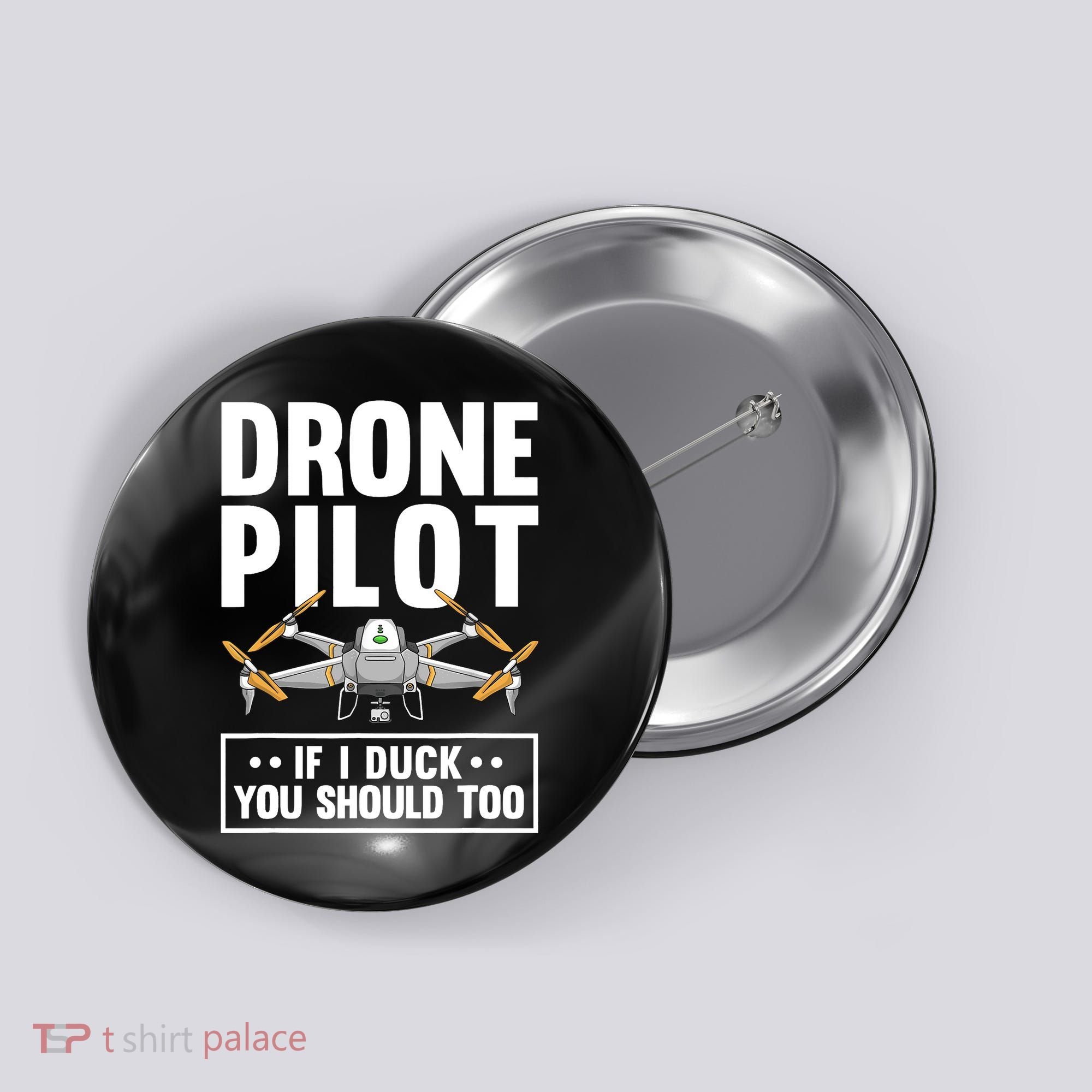 Funny Drone Pilot For RC Racing Pilots Flying FPV Button