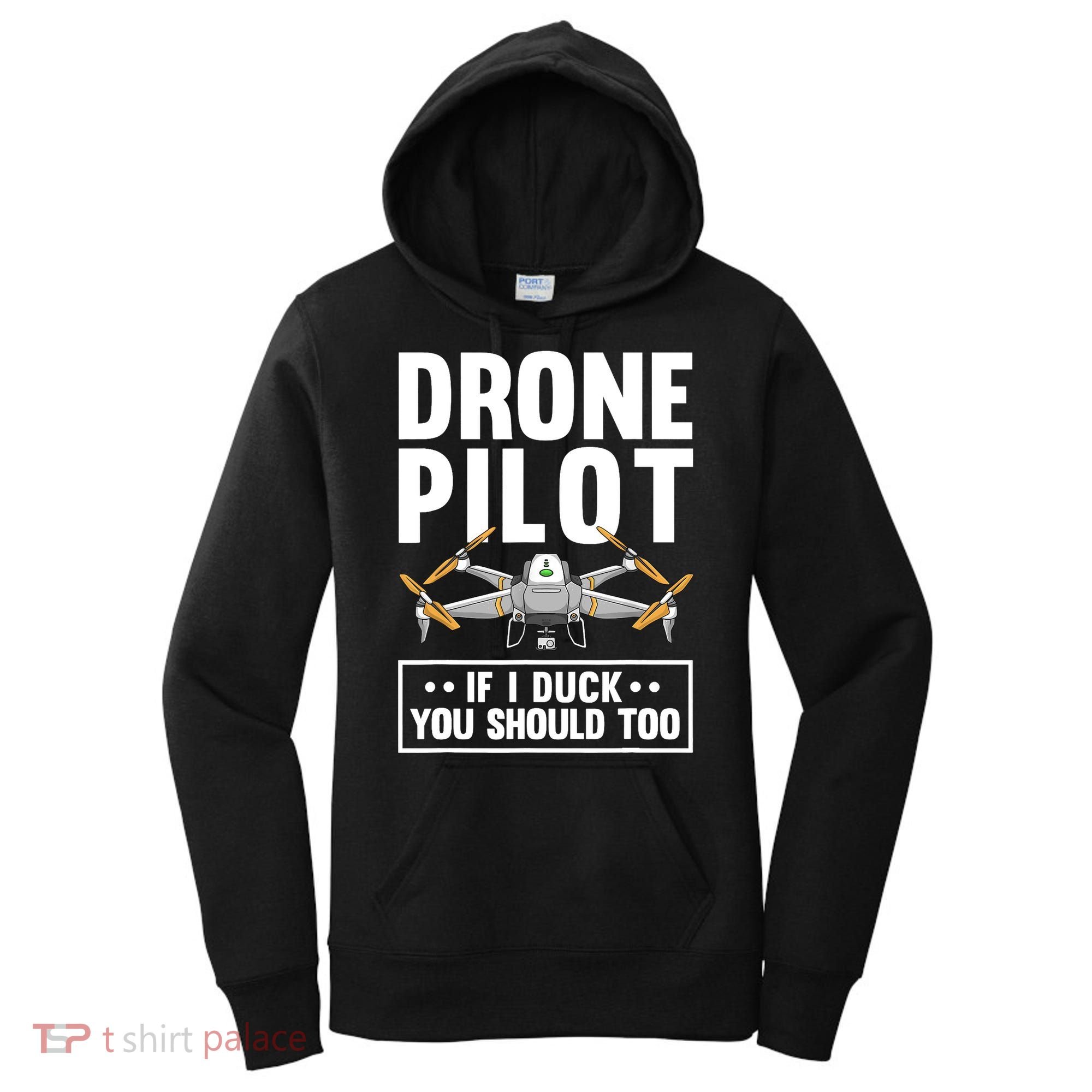 Funny Drone Pilot For RC Racing Pilots Flying FPV Women's Hoodie