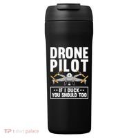 Funny Drone Pilot For RC Racing Pilots Flying FPV 24oz Duet Stainless Steel Tumbler thumb 0