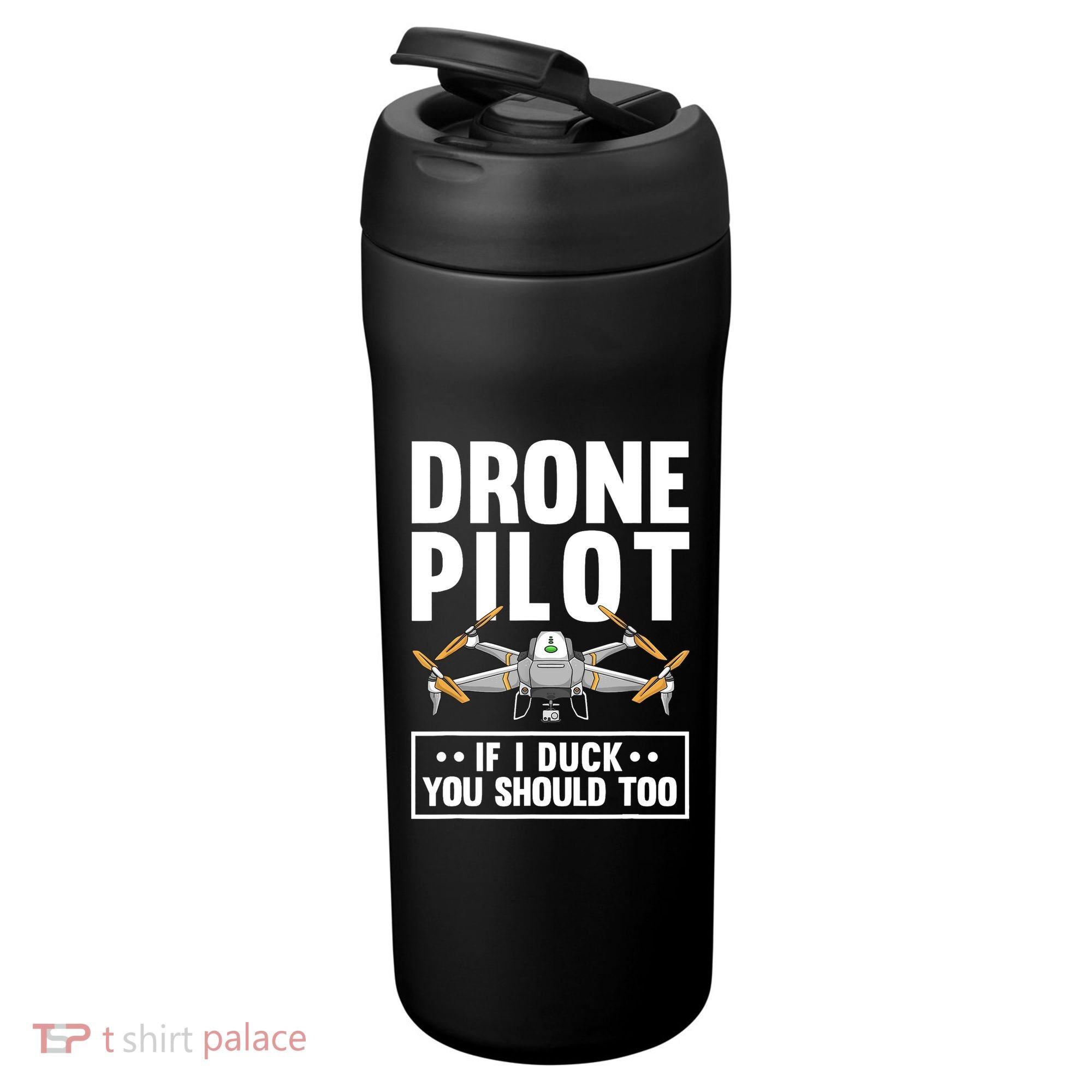 Funny Drone Pilot For RC Racing Pilots Flying FPV 24oz Duet Stainless Steel Tumbler