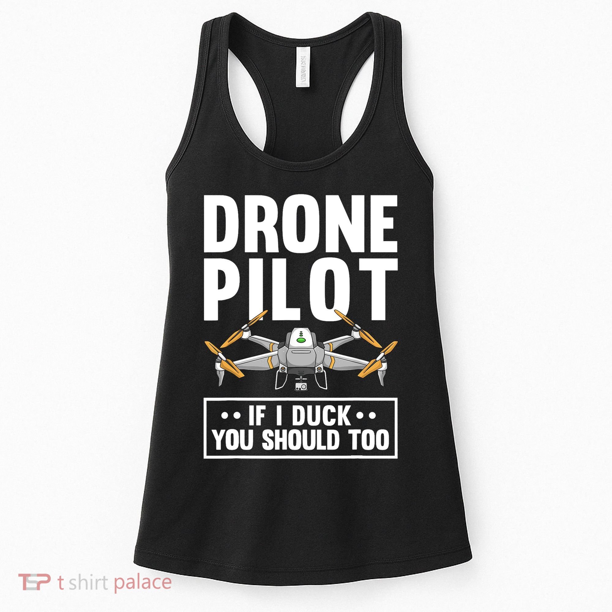 Funny Drone Pilot For RC Racing Pilots Flying FPV Women's Tank Top