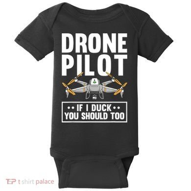 Funny Drone Pilot For RC Racing Pilots Flying FPV Baby Bodysuit