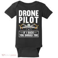 Funny Drone Pilot For RC Racing Pilots Flying FPV Baby Bodysuit thumb 0