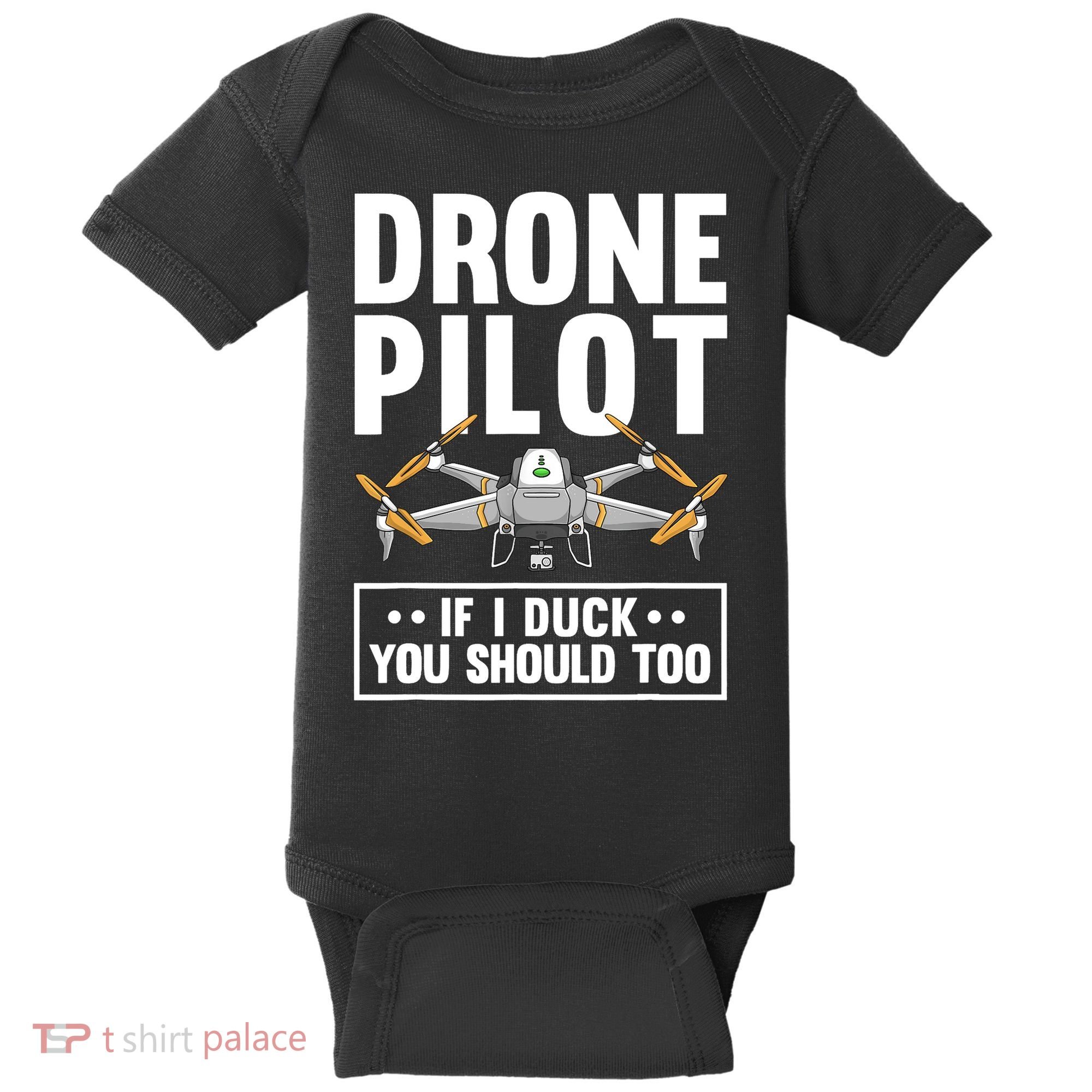 Funny Drone Pilot For RC Racing Pilots Flying FPV Baby Bodysuit