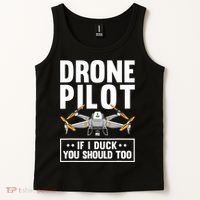 Funny Drone Pilot For RC Racing Pilots Flying FPV Tank Top thumb 2