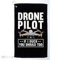Funny Drone Pilot For RC Racing Pilots Flying FPV Golf Towel thumb 0