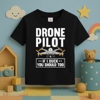 Funny Drone Pilot For RC Racing Pilots Flying FPV Toddler T-Shirt thumb 3