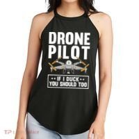 Funny Drone Pilot For RC Racing Pilots Flying FPV Women's Perfect Tri Rocker Tank thumb 2