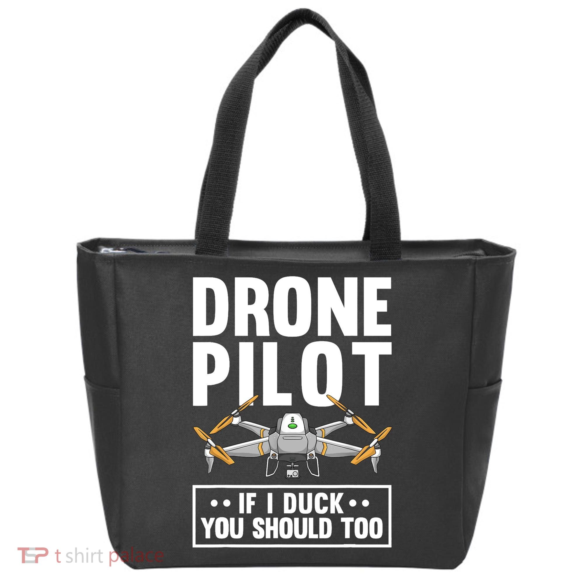 Funny Drone Pilot For RC Racing Pilots Flying FPV Tote Bag