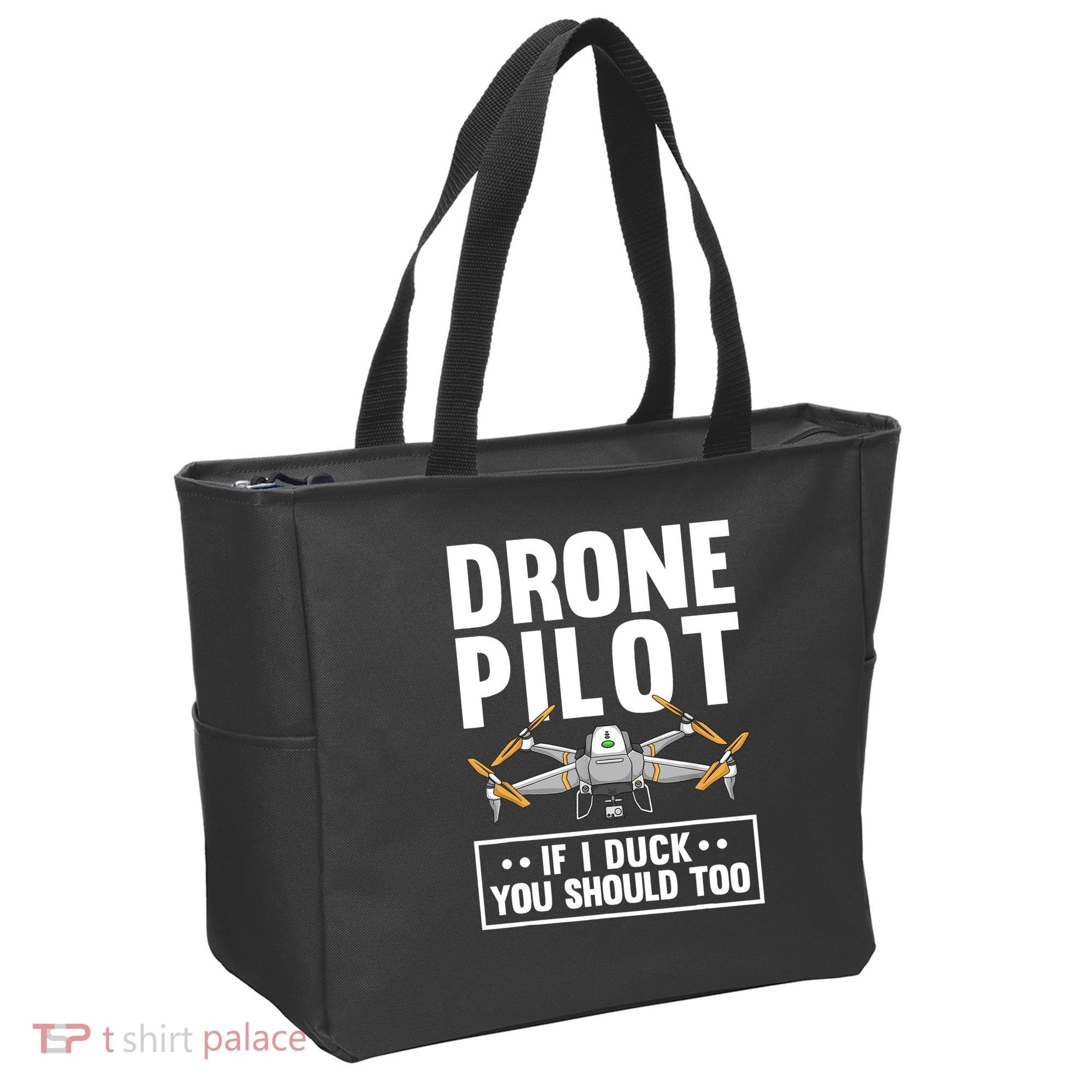 Funny Drone Pilot For RC Racing Pilots Flying FPV Tote Bag