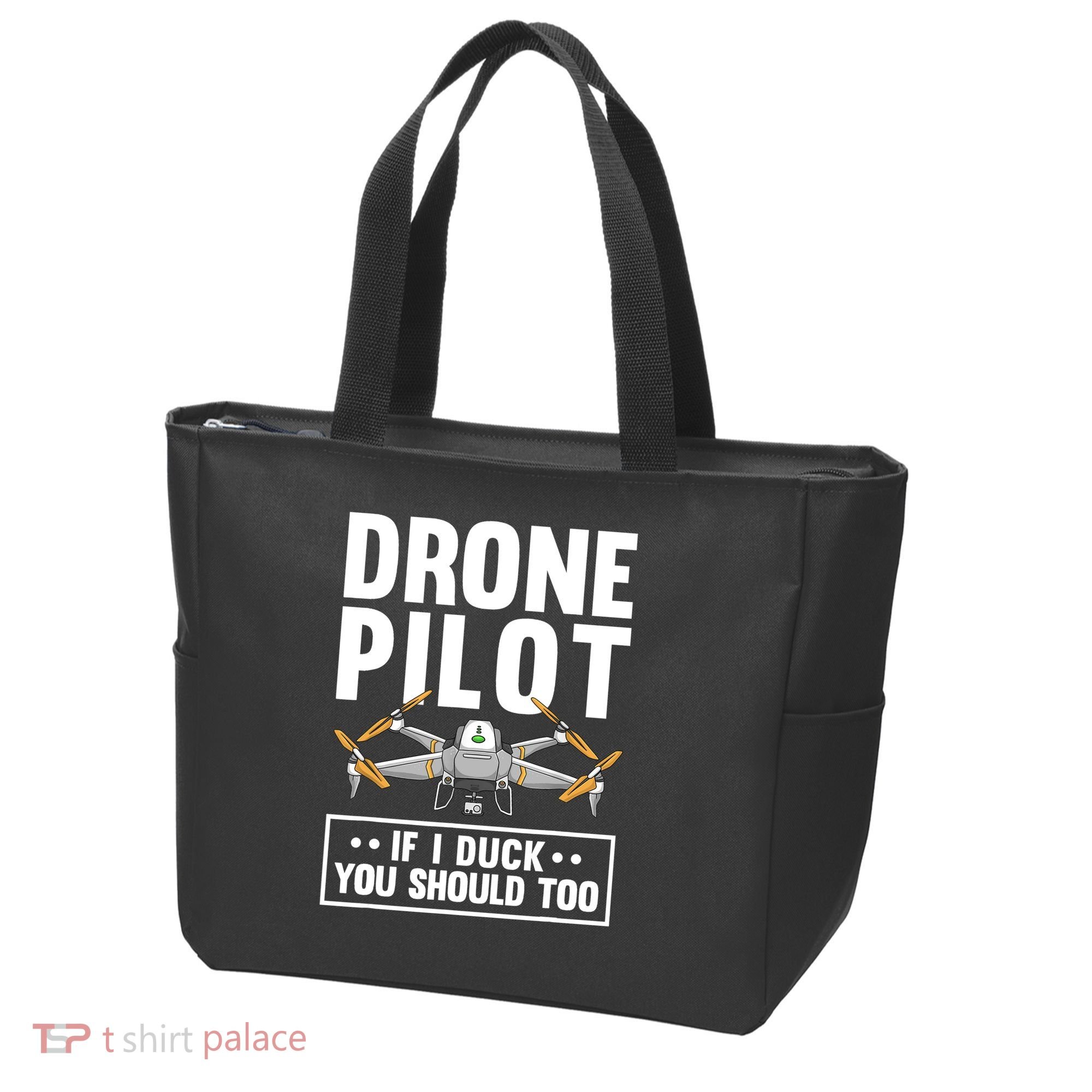 Funny Drone Pilot For RC Racing Pilots Flying FPV Tote Bag