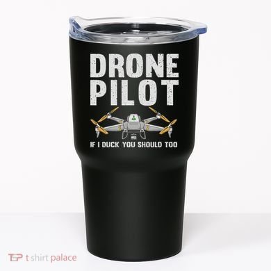 Funny Drone Pilot Design For Women Drone Operator Tumbler