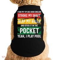 Father's Day Pocket I Yeah, I Play Pool Billiards Dad Gift For Dad Doggie Tank thumb 0