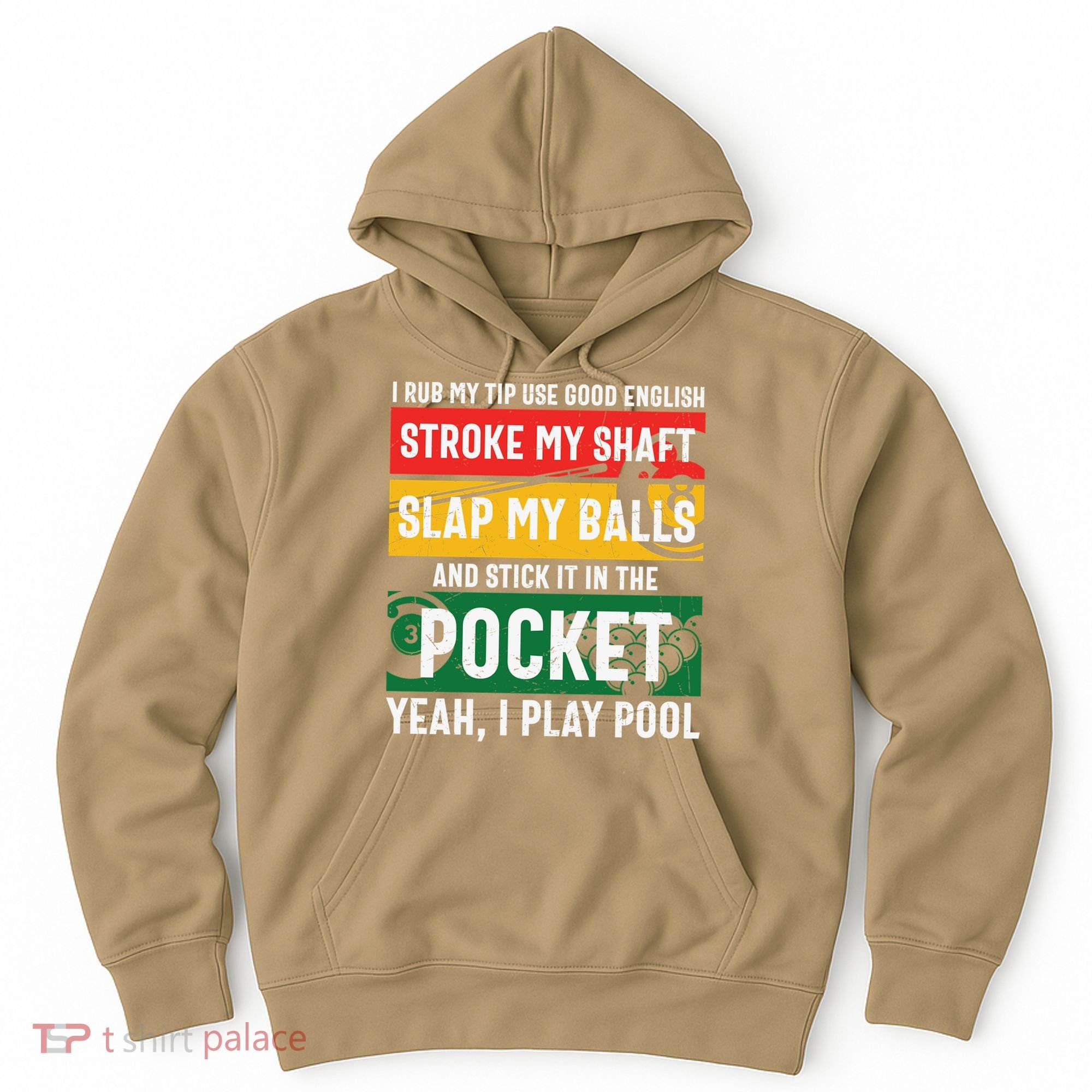 Father's Day Pocket I Yeah, I Play Pool Billiards Dad Gift For Dad Hoodie