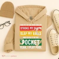 Father's Day Pocket I Yeah, I Play Pool Billiards Dad Gift For Dad Hoodie thumb 4