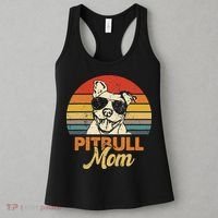 Funny Dog Pitbull Mom Pittie Mom Mother's Day Women's Tank Top thumb 3