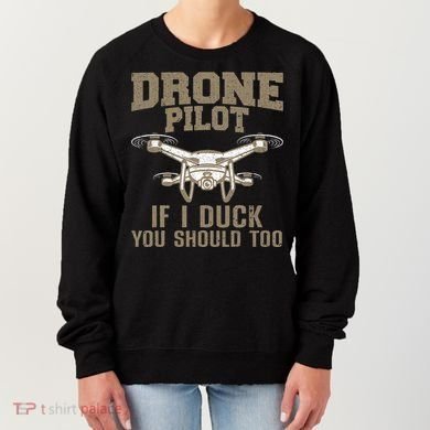 Funny Drone Pilot Design Drone Operator Women's Sweatshirt