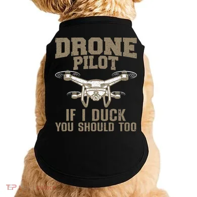 Funny Drone Pilot Design Drone Operator Doggie Tank