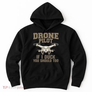 Funny Drone Pilot Design Drone Operator Hoodie