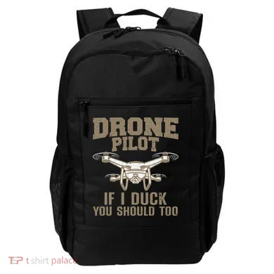 Funny Drone Pilot Design Drone Operator Backpack