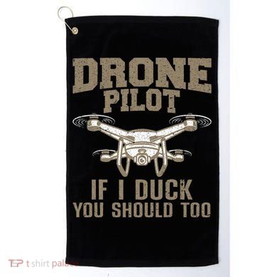 Funny Drone Pilot Design Drone Operator Golf Towel