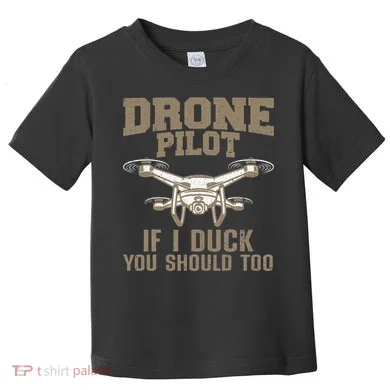 Funny Drone Pilot Design Drone Operator Toddler T-Shirt