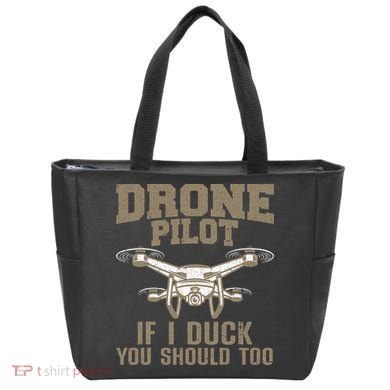 Funny Drone Pilot Design Drone Operator Tote Bag
