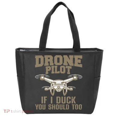 Funny Drone Pilot Design Drone Operator Tote Bag