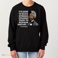 Frederick Douglass Quote Black History Month Women's Sweatshirt thumb 0