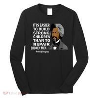 Frederick Douglass Quote Black History Month Long Sleeve Shirt thumb 0