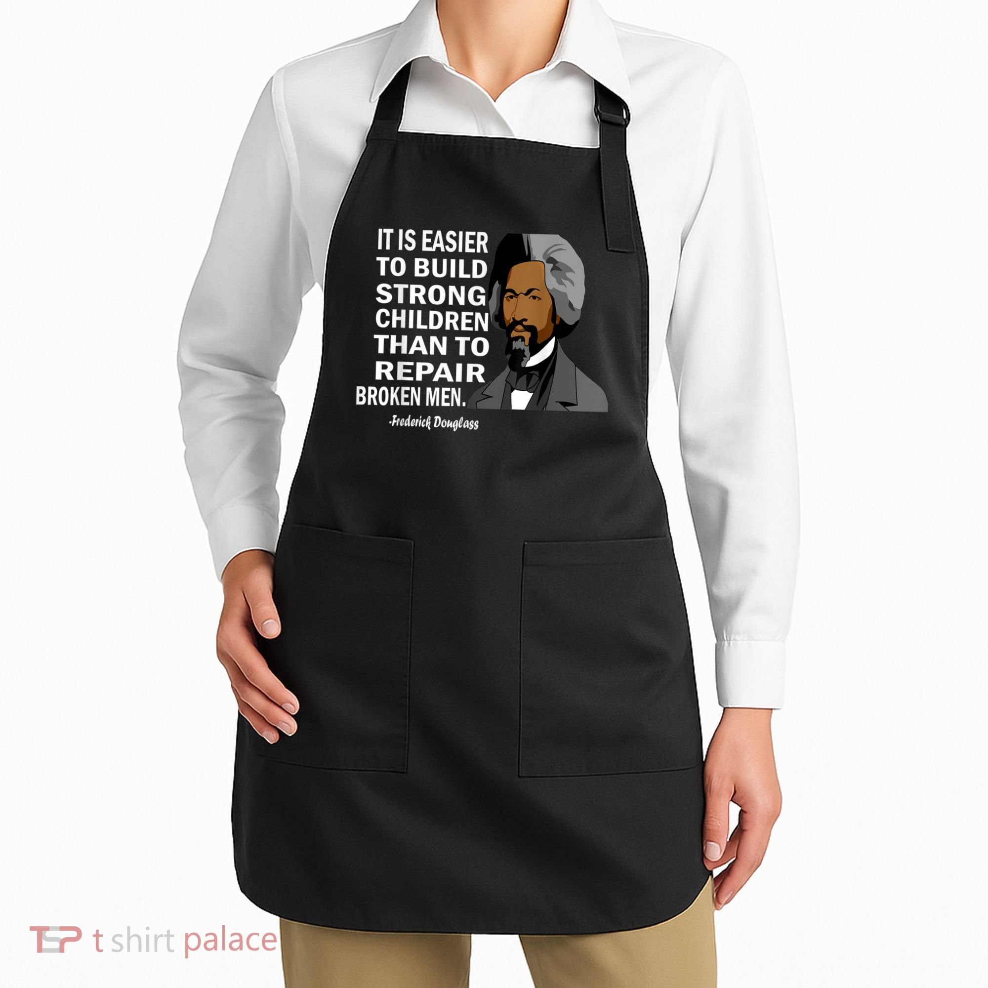 Frederick Douglass Quote Black History Month Apron