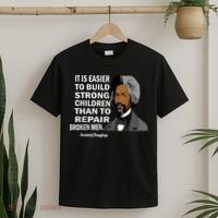 Frederick Douglass Quote Black History Month T-Shirt thumb 2