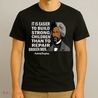 Frederick Douglass Quote Black History Month T-Shirt thumb 3