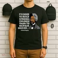 Frederick Douglass Quote Black History Month T-Shirt thumb 6