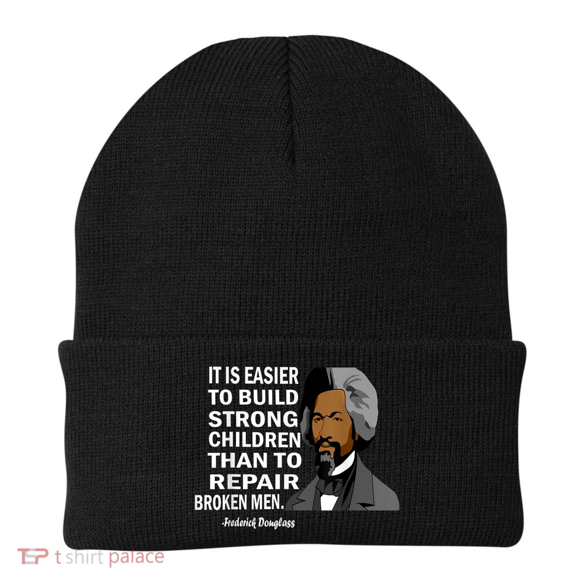 Frederick Douglass Quote Black History Month Beanie
