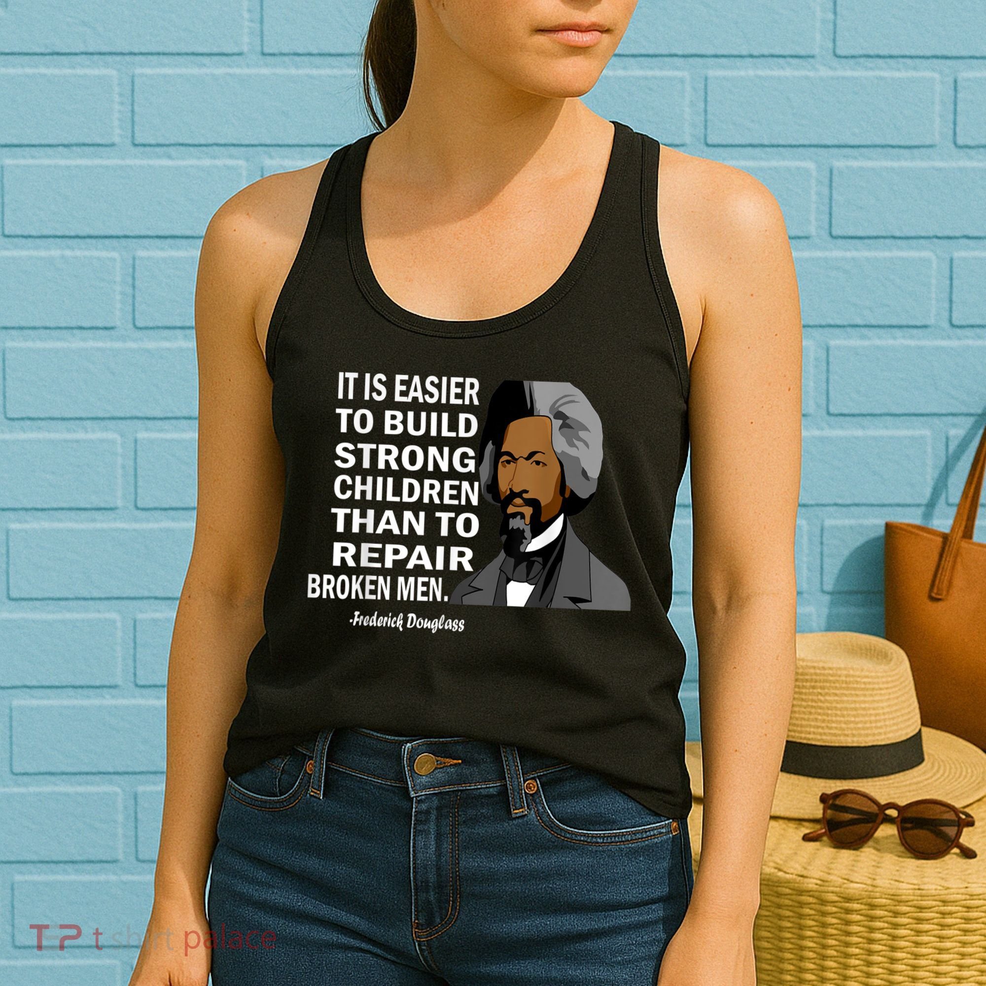Frederick Douglass Quote Black History Month Women's Tank Top