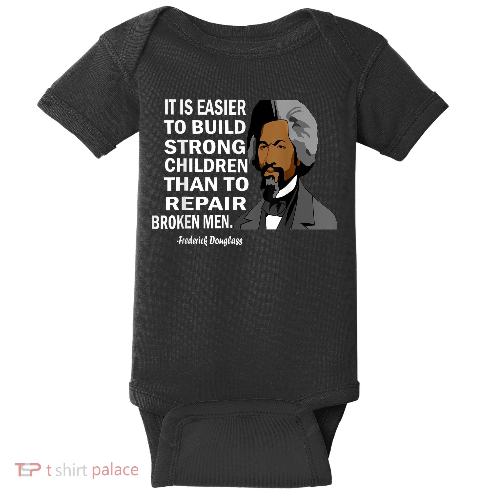 Frederick Douglass Quote Black History Month Baby Bodysuit