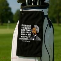 Frederick Douglass Quote Black History Month Golf Towel thumb 2