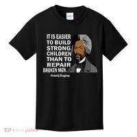 Frederick Douglass Quote Black History Month Kids T-Shirt thumb 0
