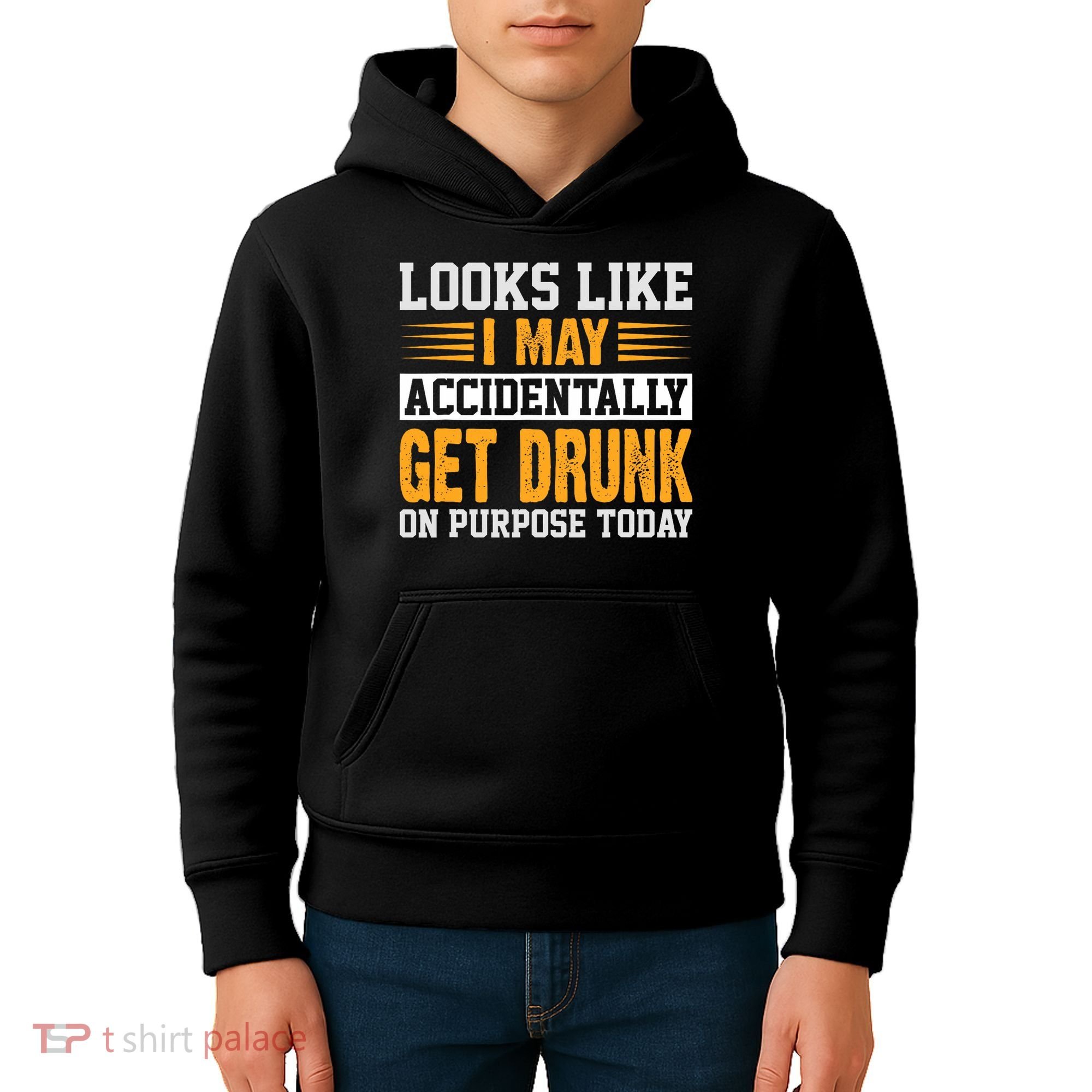Funny Drinking Quote Alcohol Jokes Kids Hoodie