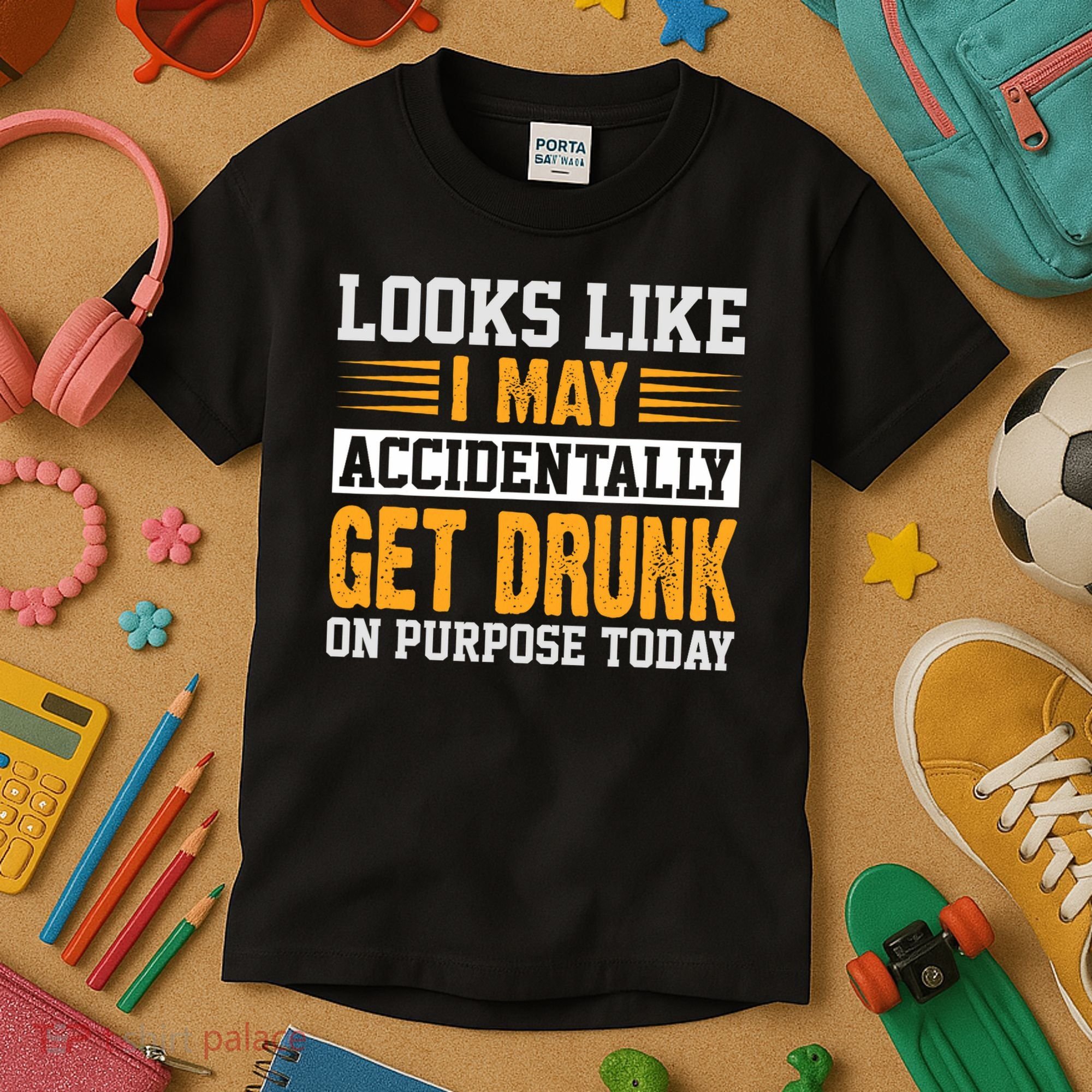 Funny Drinking Quote Alcohol Jokes Kids T-Shirt