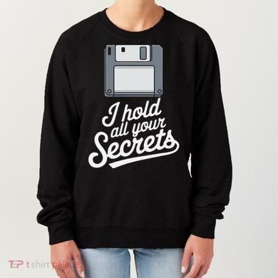Floppy Disk Retro Tech Nostalgia Old School Computing Humor Women's Sweatshirt