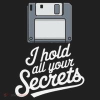 Floppy Disk Retro Tech Nostalgia Old School Computing Humor Women's Sweatshirt thumb 2