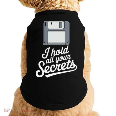 Floppy Disk Retro Tech Nostalgia Old School Computing Humor Doggie Tank