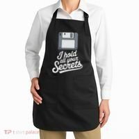 Floppy Disk Retro Tech Nostalgia Old School Computing Humor Apron thumb 2
