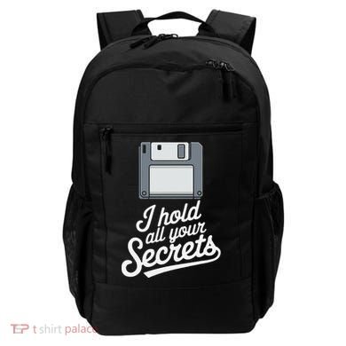 Floppy Disk Retro Tech Nostalgia Old School Computing Humor Backpack