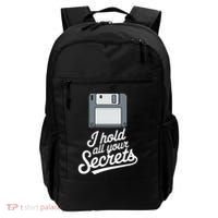Floppy Disk Retro Tech Nostalgia Old School Computing Humor Backpack thumb 0