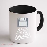 Floppy Disk Retro Tech Nostalgia Old School Computing Humor Coffee Mug thumb 1